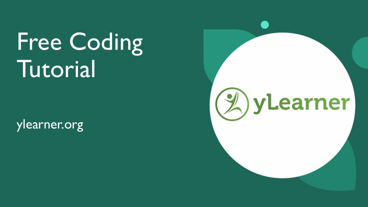 ylearner – Free Coding Tutorials: Python, JavaScript, HTML, CSS, OWL JS ...